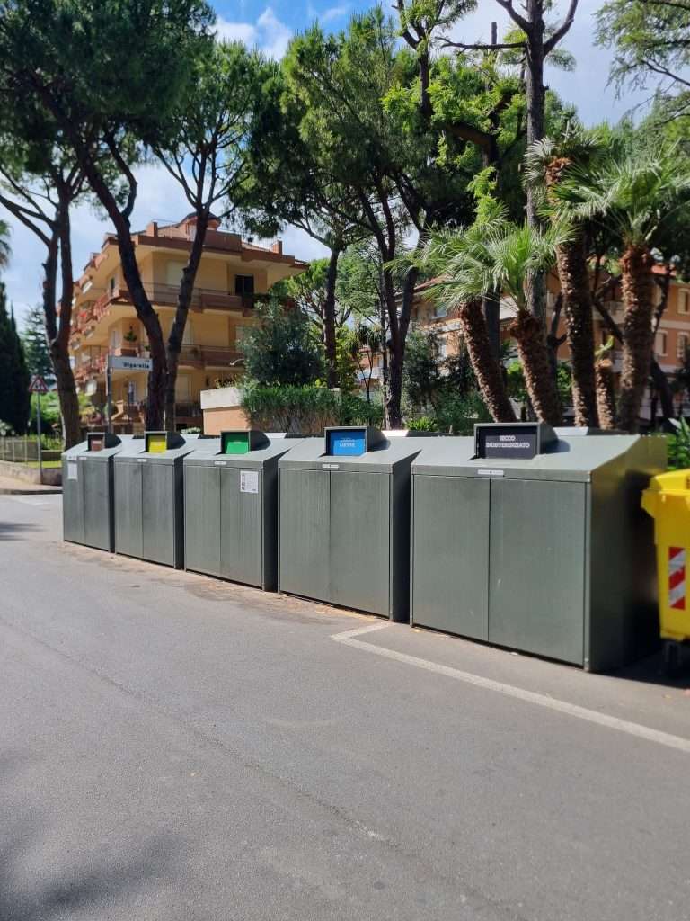 Raccolta differenziata a Bordighera